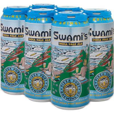 Pizza Port Swami's IPA 6 Pack 16oz Cans