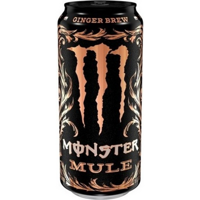Monster Mule Ginger Brew Energy Drink 16 oz