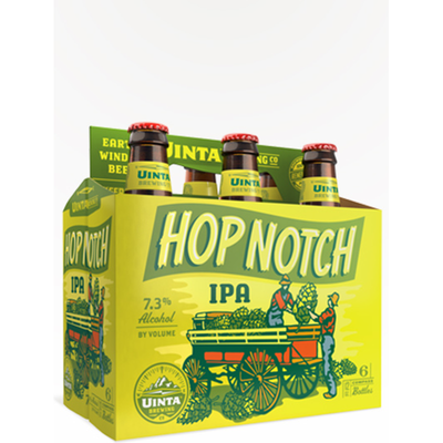 Uinta Hop Nosh IPA 6 Pack 12oz Bottles