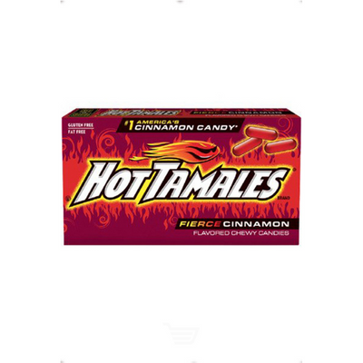 Hot Tamales Cinnamon Candy 1.8oz Box