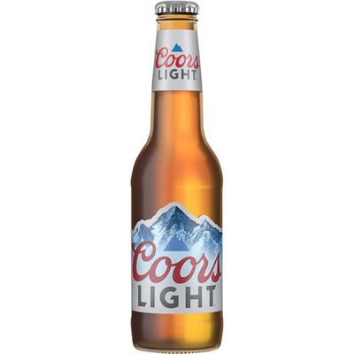 Coors Light 18 Pack 12 oz Bottles