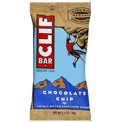 Clif Bar Energy Bar Chocolate Chip Peanut Crunch - made with Organic Peanut Butter 2.4 oz