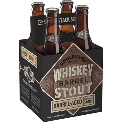 Boulevard Whiskey Barrel Stout 4 Pack 12 oz Bottles 11.8% ABV