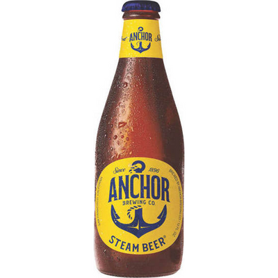 Anchor Steam Beer 6 Pack 12 oz Bottles