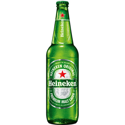 Heineken Lager Beer 22 oz Bottle