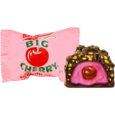 Christopher's Big Cherry Candy Bar 5oz Count
