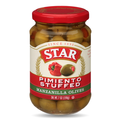 Star Stuffed Manzanillo Olives 2oz Jar