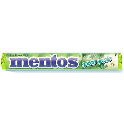 Mentos Green Apple Chewy Mint 1.32oz Count
