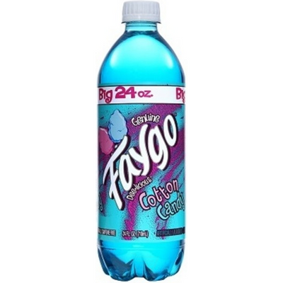 Faygo Cotton Candy Soda 23oz Bottle