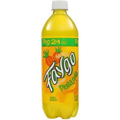 Faygo Pineapple Soda 23oz Bottle