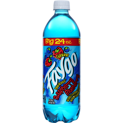 Faygo Raspberry Blueberry Soda 2L Plastic Bottle