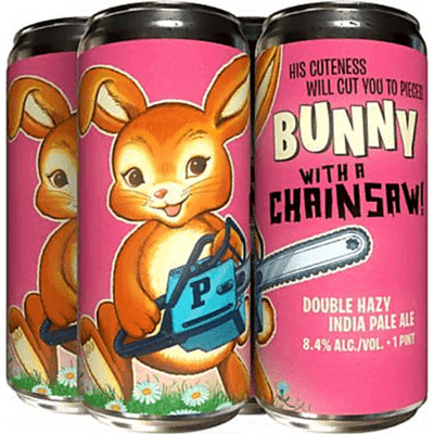 Paperback Brewing Bunny With A Chainsaw DIPA 4x 16oz Cans