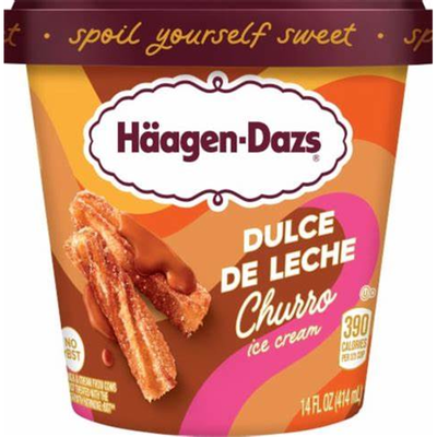 Häagen-Dazs Dulce De Leche Churro Ice Cream 14 oz