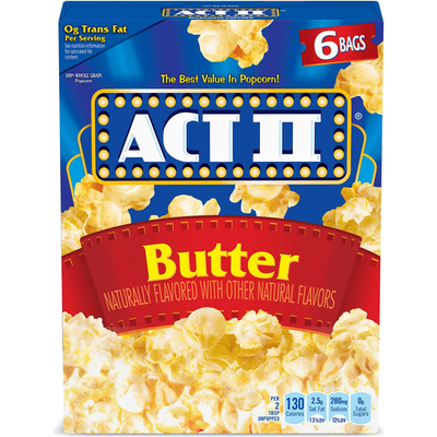 Act II Microwave Popcorn Butter 2.75 oz