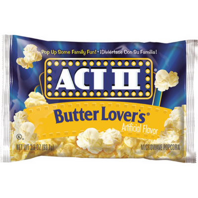 Act II Microwave Popcorn Butter Lover's 2.75 oz
