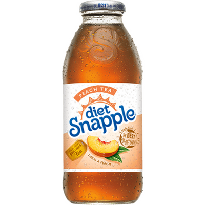 Snapple Diet Peach Tea 32oz Bottle