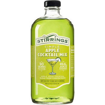 Stirrings Apple Martini Mix 750ml Bottle