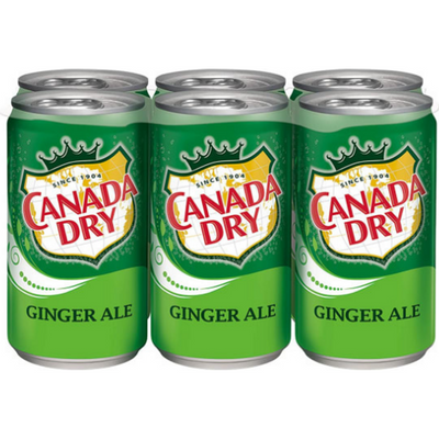 Canada Dry Ginger Ale 6 Pack 12oz Bottles