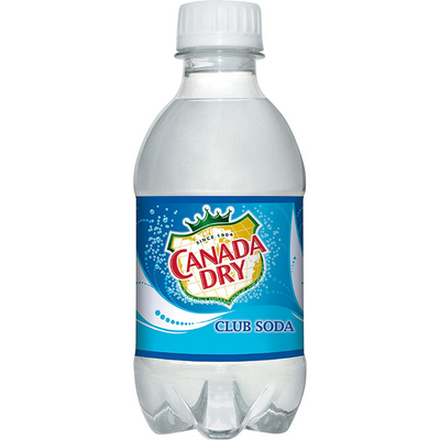 Canada Dry Club Soda 10 oz Bottle