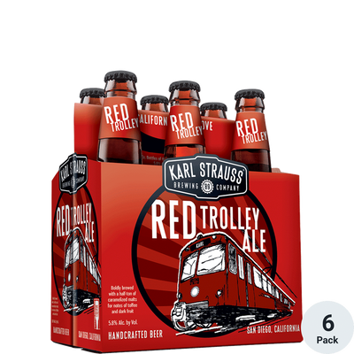 Karl Strauss Red Trolley Irish Red 6x 12oz Bottles