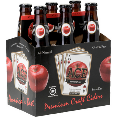 Ace Apple Cider 6 Pack 12 oz Bottles