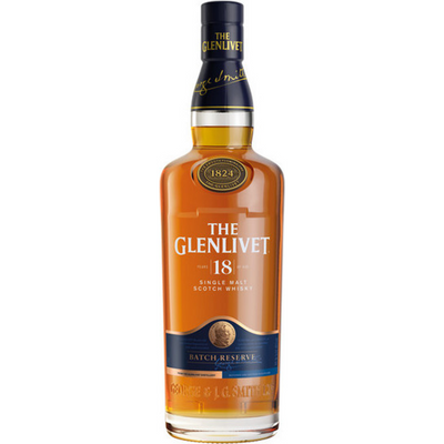 The Glenlivet Single Malt Scotch Whisky 18 Year 750mL