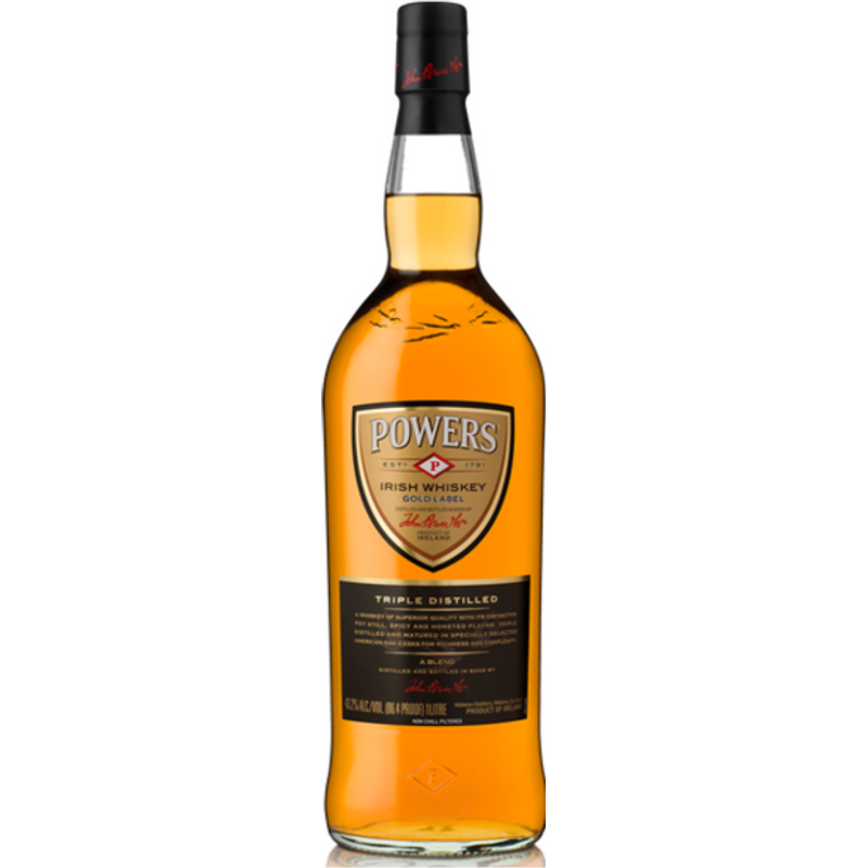 Powers Gold Label Irish Whiskey 750mL