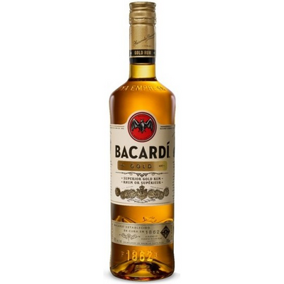 Bacardi Gold Original Premium Crafted Rum 100mL