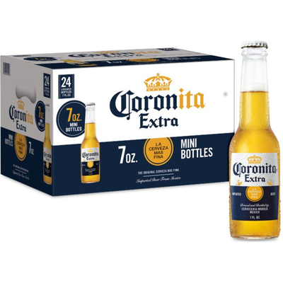 Corona Extra 24 Pack 7 oz Bottles