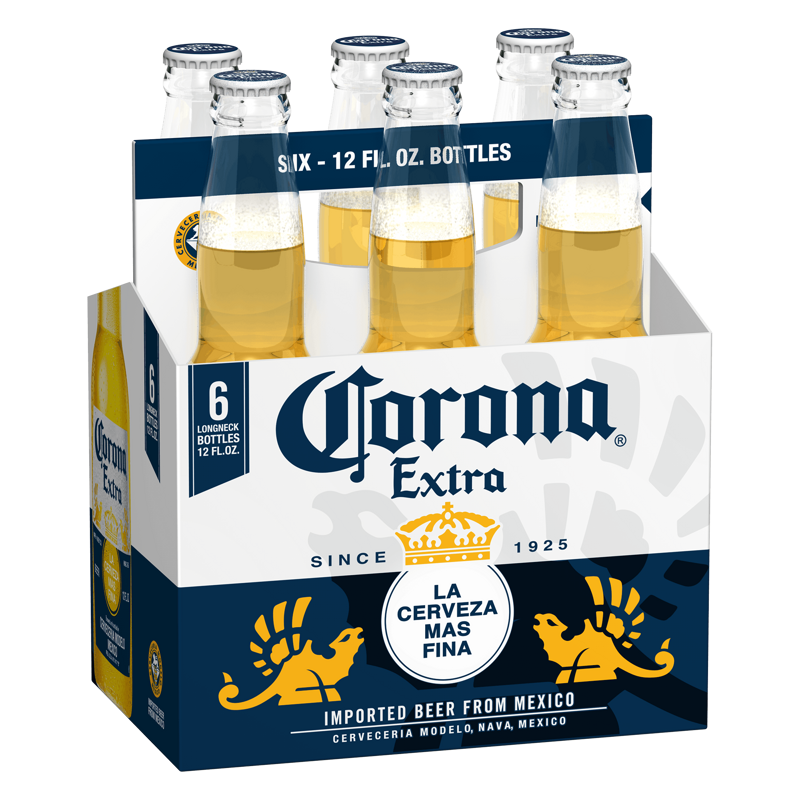 Corona Extra 6 Pack 12 oz Bottles