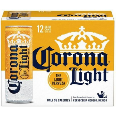 Corona Light 12 Pack 12 oz Cans