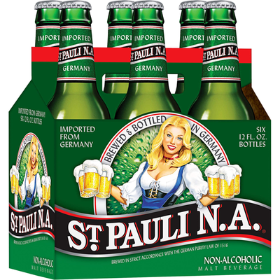 Saint Pauli Girl Non-Alcoholic 6 Pack 12 oz Bottles