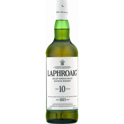 Laphroaig Islay Single Malt Scotch Whisky 10 Year 750mL
