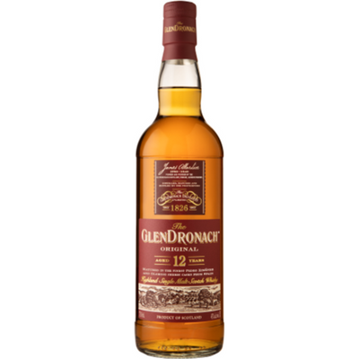 The GlenDronach Original Highland Single Malt Scotch Whisky 12 Year 750mL