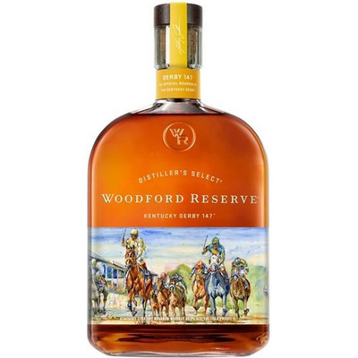Woodford Reserve Distiller's Select Kentucky Straight Bourbon Whiskey Kentucky Derby Bottle 1L