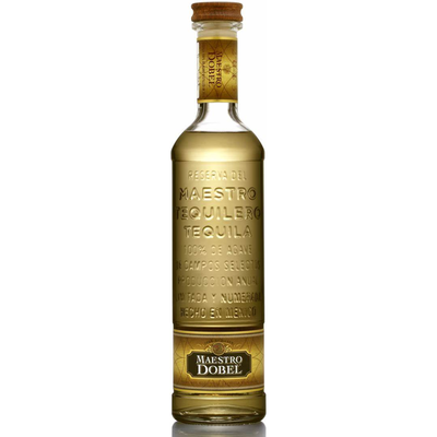 Reserva del Maestro Dobel Reposado Tequila Gold Bottle 750mL