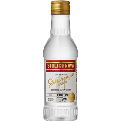 Stolichnaya Vodka 50mL