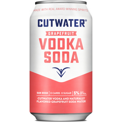 Cutwater Grapefruit Vodka Soda 12oz Can