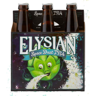 Elysian Space Dust IPA 6 Pack 12oz Bottles 8.2% ABV