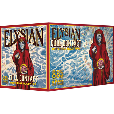 Elysian Full Contact Imperial Hazy IPA 6x 12oz Cans