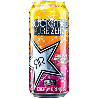 Rockstar TMGS Pure Zero Energy Drink 16oz Can