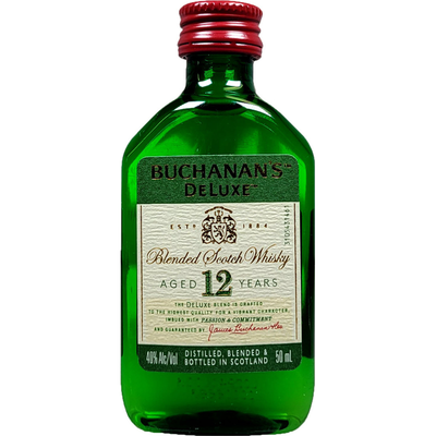 Buchanans 12 Year Blended Scotch Whisky 50ml Bottle