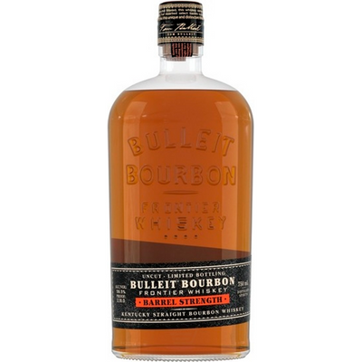 Bulleit Bourbon Frontier Whiskey Barrel Strength Kentucky Straight Bourbon Whiskey 750mL