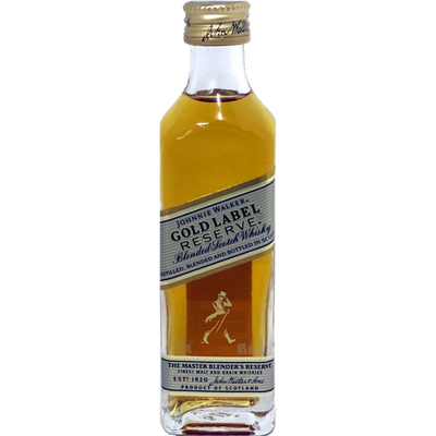 Johnnie Walker Gold Label Reserve Blended Scotch Whisky 50ml Bottle