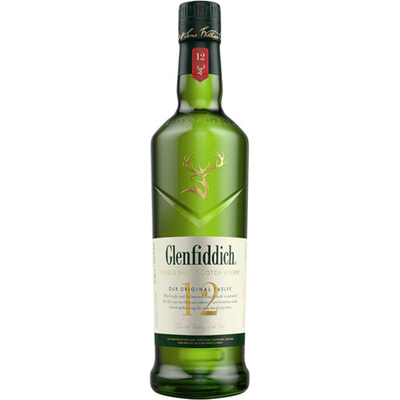 Glenfiddich Single Malt Scotch Whisky 12 Year 750mL