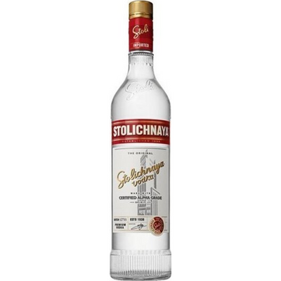 Stolichnaya Red Label Russian Vodka 200mL