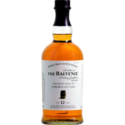 The Balvenie The Sweet Toast of American Oak Single Malt Scotch Whisky 12 Year 750mL