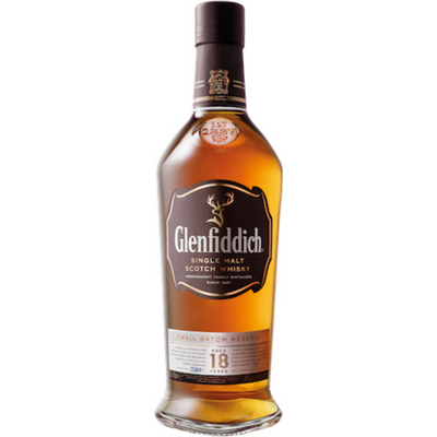 Glenfiddich Single Malt Scotch Whisky 18 Year 750mL