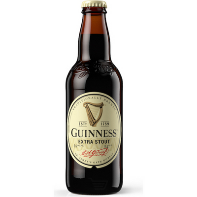 Guinness Extra Stout 6 Pack 11.2 oz Bottles