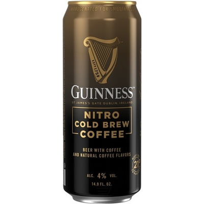 Guinness Nitro Cold Brew Coffee 4x 14.9oz Cans